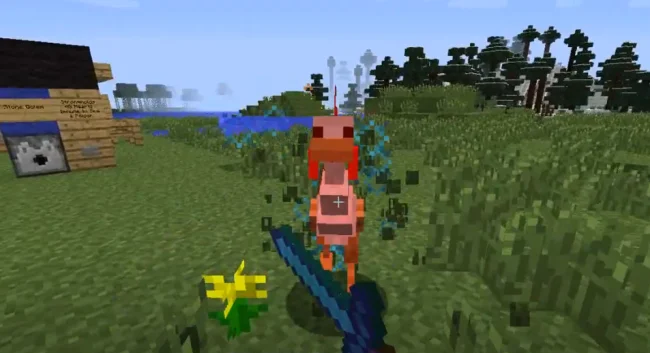 Новая курица из мода Grimoire of Gaia