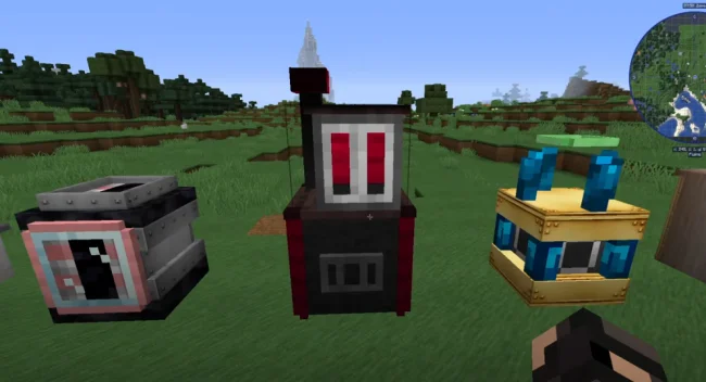 Новые блоки из мода SilentGear Compat