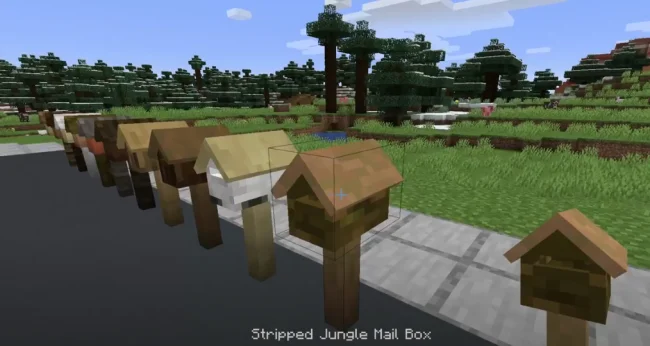 Деревянные почтовые ящики из мода Mighty Mail