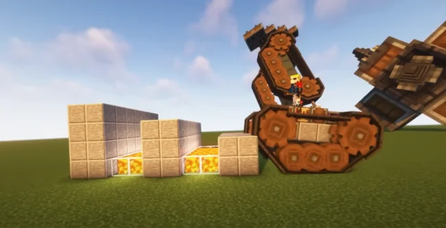 Машины, построенные с помощью мода Trackwork