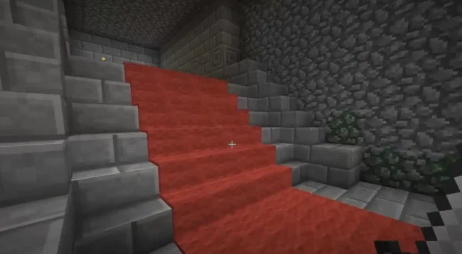 Возможность размещения ковра на ступеньках с модом Carpeted Stairs and Slabs