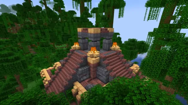 Постройка из мода Call of Yucatan