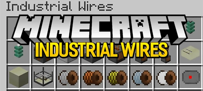 Мод на постройки для Майнкрафт 1.12.2 / 1.11.2 (Industrial Wires)