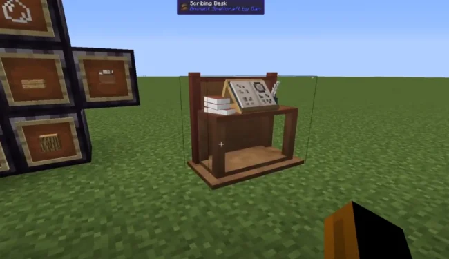 Стол заклинаний из мода Ancient Spellcraft