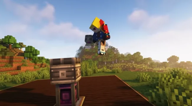 Процесс постройки радара из мода Create Radars