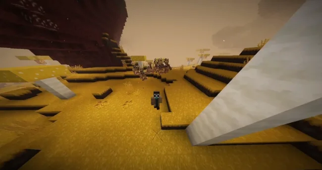 Новый вид биома из мода LUMINOUS NETHER