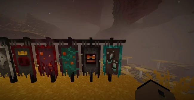 Предметы из мода LUMINOUS NETHER