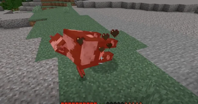 Процесс боя мечом из мода TieredZ