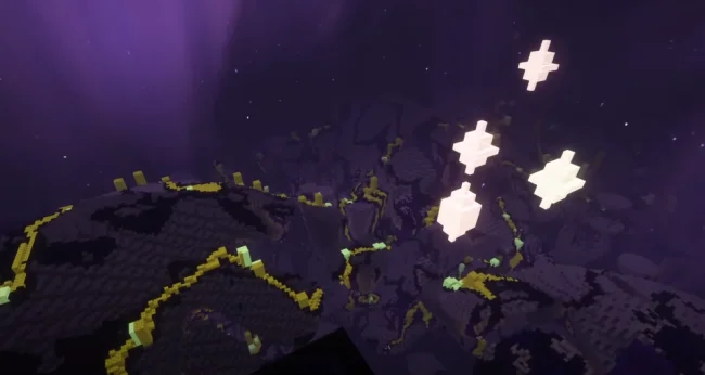 Новые постройки в Энде из мода Astrological