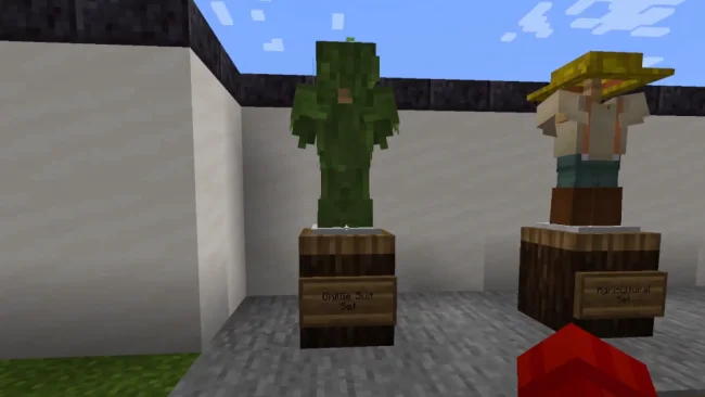 Новая броня из листьев из мода CosmeticArmours