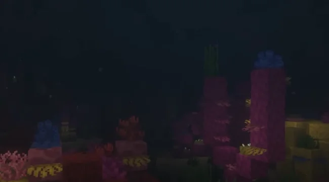 Подводный вид с модом Polymer