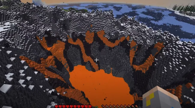 Новый горный биом из мода Expanded Ecosphere