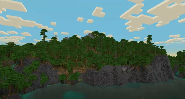 Новый болотный биом из мода Expanded Ecosphere