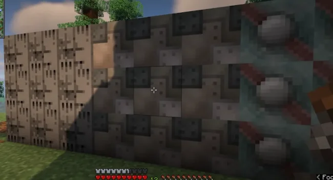 Новые блоки из мода Block Variants