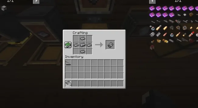 Крафт на предмет из мода Create Alloyed