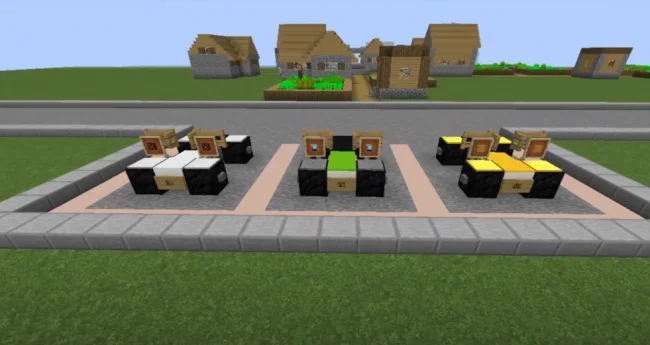 Разновидность построек с модом Quad