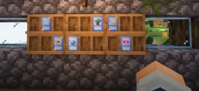 Полка для карт из мода Buddycards