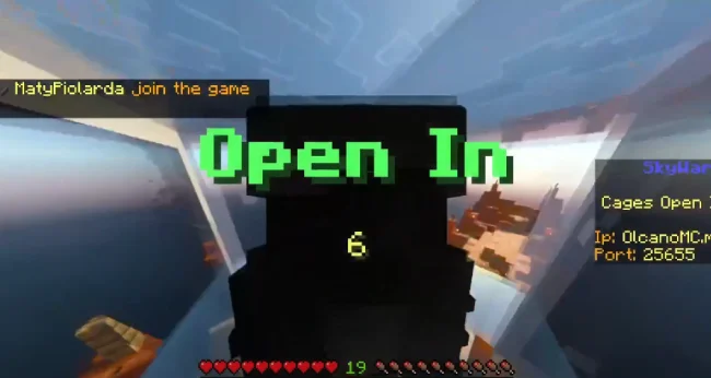 Отображение ника при прыжке с модом Hidden Names