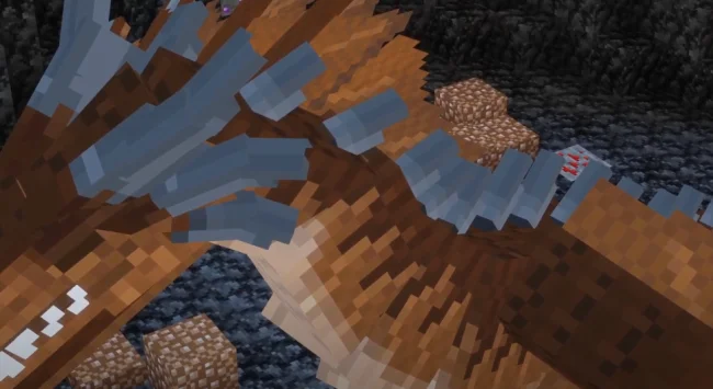 Пример работы ока из мода Eye of Dragons