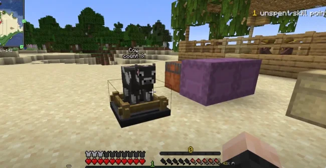 Основная функция мода Animal Pens