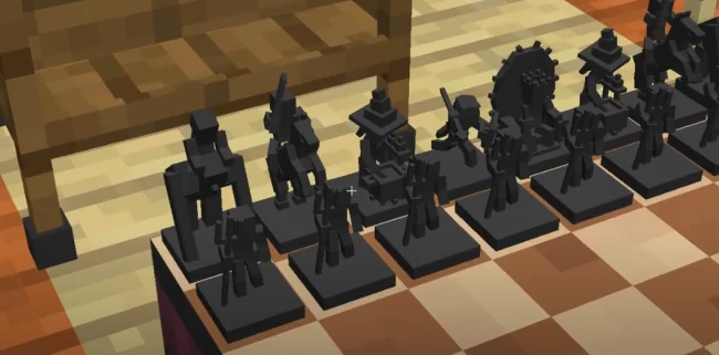 Шахматные фигуры из мода Table Top Craft