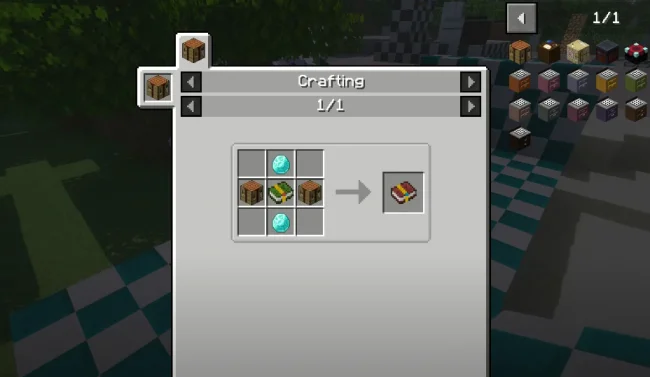 Крафт на книгу рецептов из мода Cooking for Blockheads