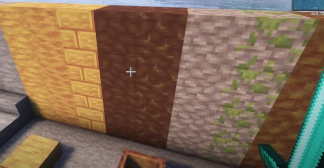 Новые блоки из мода Unearthed