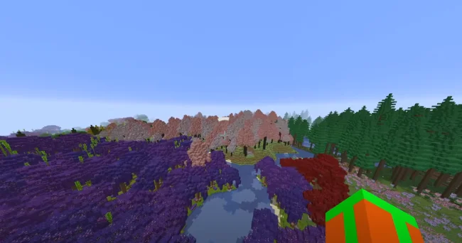 Разноцветные деревья с модом Oh The Trees Youll Grow