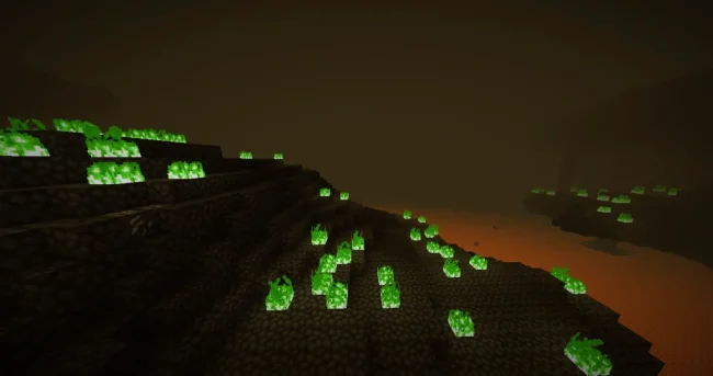 Новый вид биома Нижнего мира с модом Oh The Biomes Youll Go