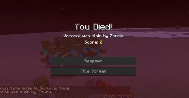 Смерть от орды зомби с модом Mobifier