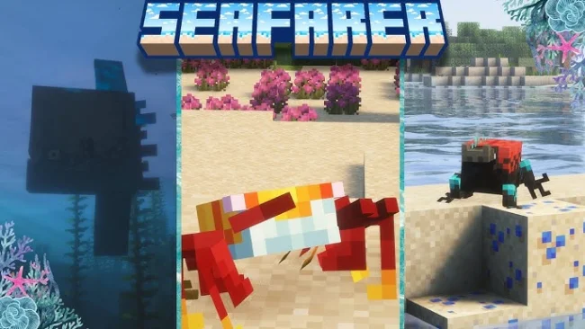 Мод на биомы для Майнкрафт 1.20.1 (Seafarer)