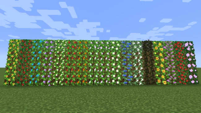 Мод на растения для Майнкрафт 1.21.4 / 1.20.6 (Floral Enchantment)