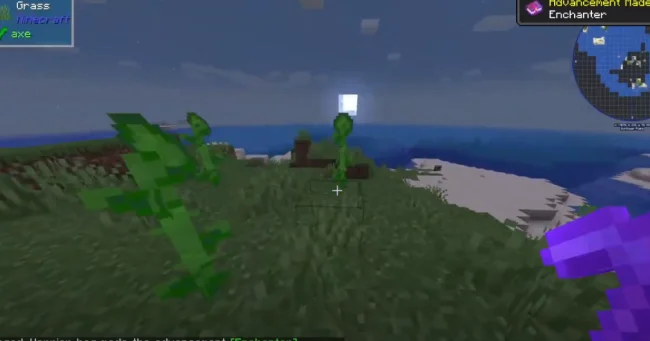 Процесс действия заклинания на ускорение из мода Haste Enchantment