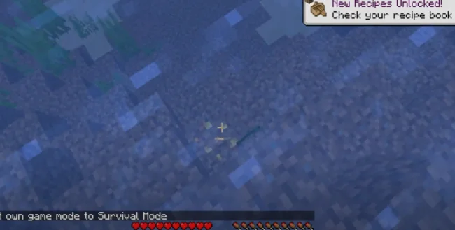 Процесс добычи руды с модом River Treasures