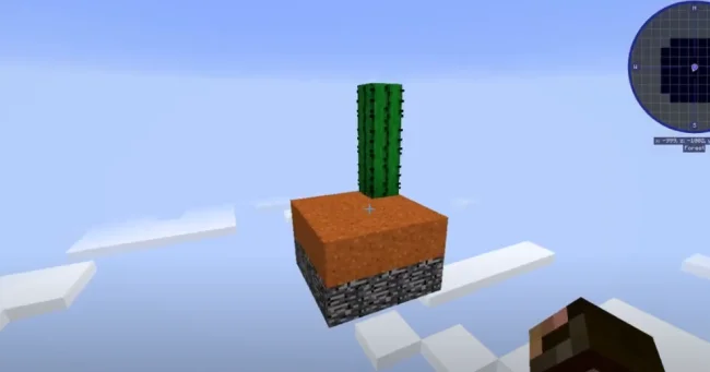 Один из возможных вариантов спавна с модом Void Island Control