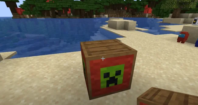 Блок из мода A Man With Plushies