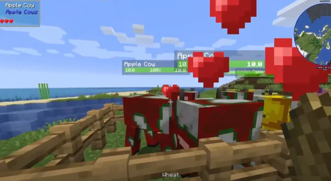 Яблочные коровы из мода Apple Cows