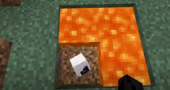 Пример возможного расположения блока из мода Tomb Many Graves 2