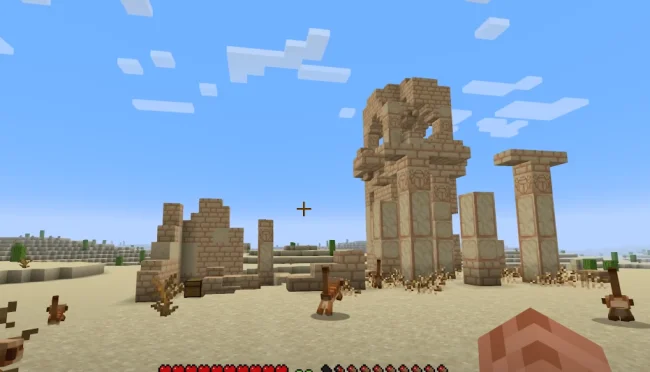 Новые структуры из мода Desert Upgrade