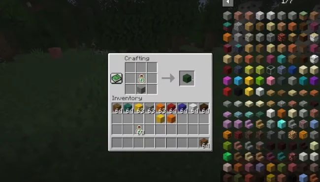 Крафт на блок из мода Grand Enchantment Table