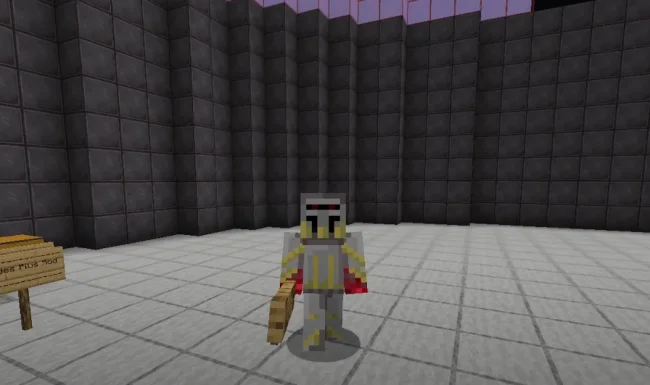 Новый деревянный меч из мода Blades Plus