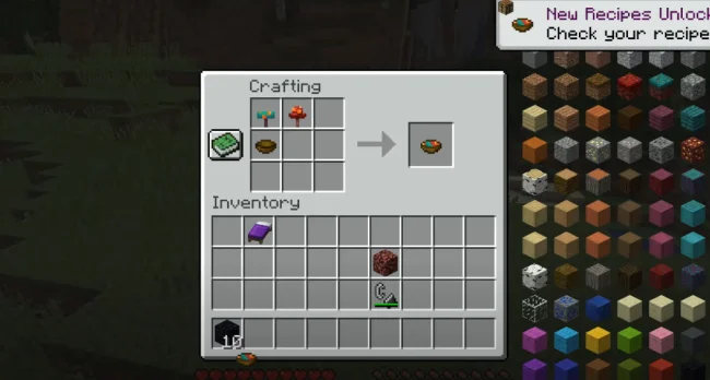 Крафт на блюдо из мода Fungi Stew