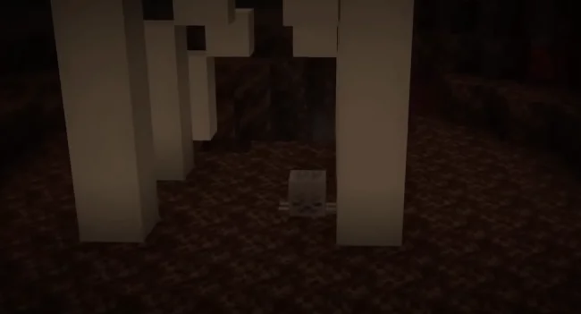 Новый гаст в Нижнем Мире из мода Ghasts Update