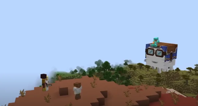 Прирученный гаст из мода Ghasts Update