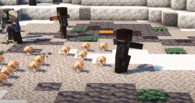 Толпа зомби из мода Day Zombies Rebooted