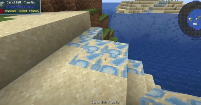 Местоположение блоков из мода Ocean Recovery