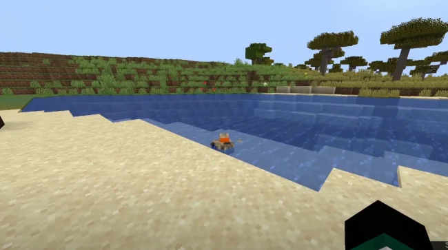 Плавающая утка из мода Duckery