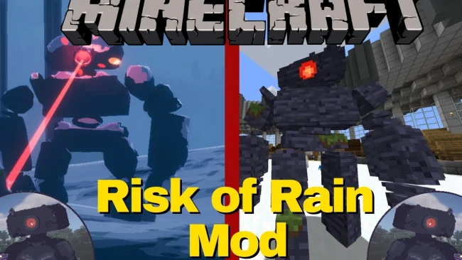 Мод на мобов для Майнкрафт 1.21.1 / 1.20.1 (Risk of Rain Mobs)
