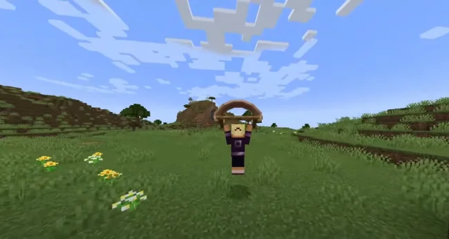 Процесс полета на параплане из мода Gliding