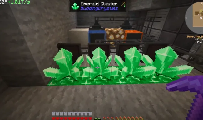 Кристаллы из мода BuddingCrystals